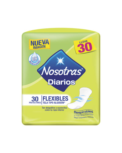 Nosotras diarios flexibles x30#color_flexibles