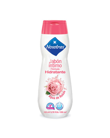 Nosotras jabón íntimo agua de rosas x 200 ml#color_rosas