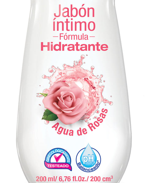 Nosotras jabón íntimo agua de rosas x 200 ml#color_rosas