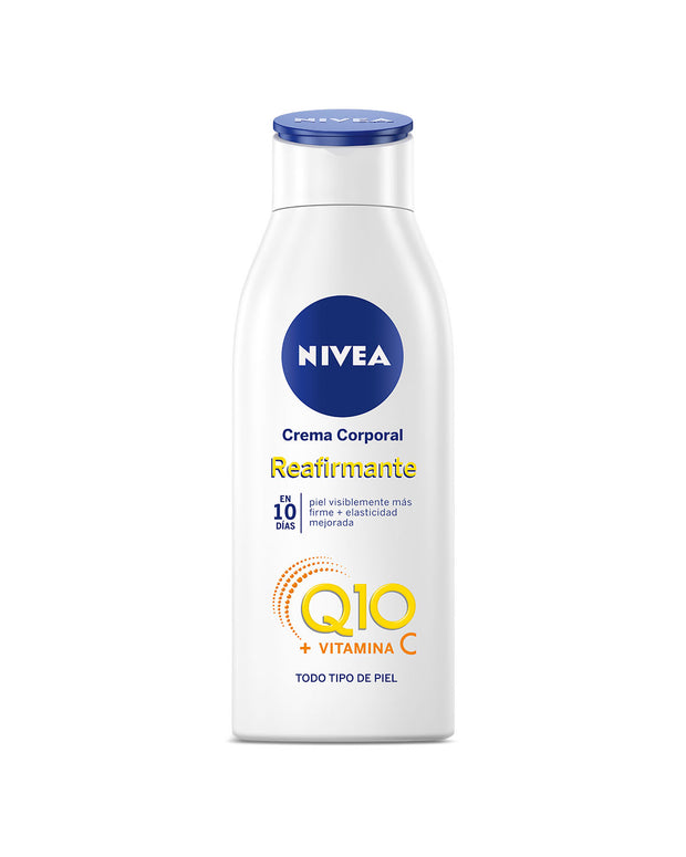 Crema corporal nivea q10 reafirmante - frasco 400ml#color_blanco-amarillo