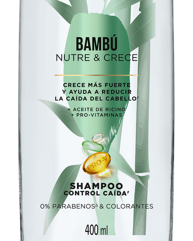 Shampoo pantene bambú 400 ml#color_bambú