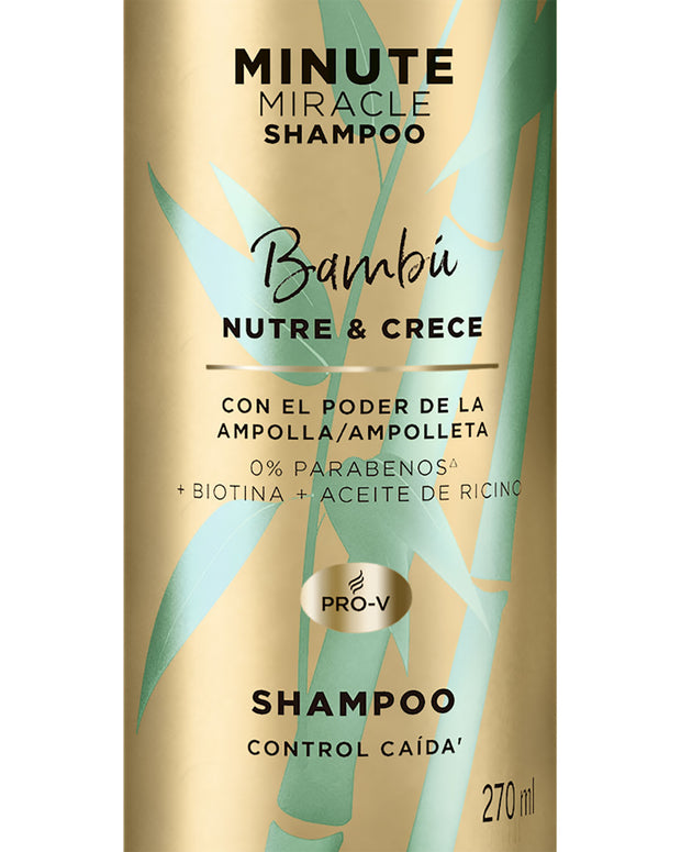 Shampoo pantene minute miracle bambú#color_bambú